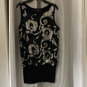 Sequin tank top